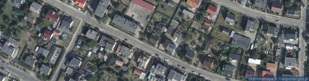 Zdjęcie satelitarne Harcerska ul.