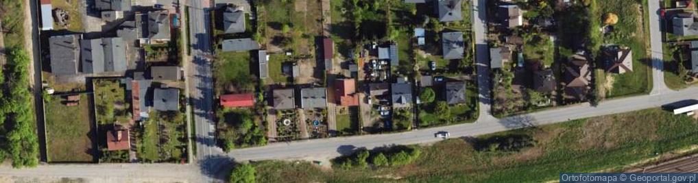 Zdjęcie satelitarne Hallera Józefa, gen. ul.