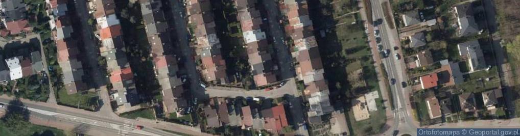 Zdjęcie satelitarne Hallera Józefa, gen. ul.