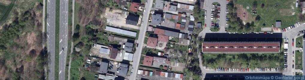 Zdjęcie satelitarne Hańcówka ul.