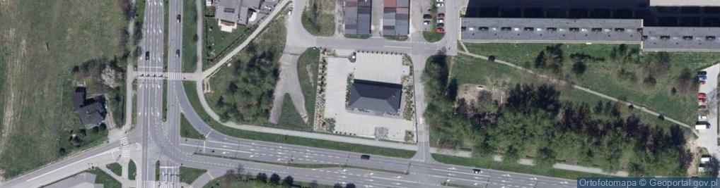 Zdjęcie satelitarne Hańcówka ul.