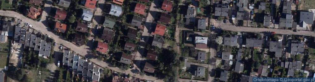 Zdjęcie satelitarne Hebanowa ul.