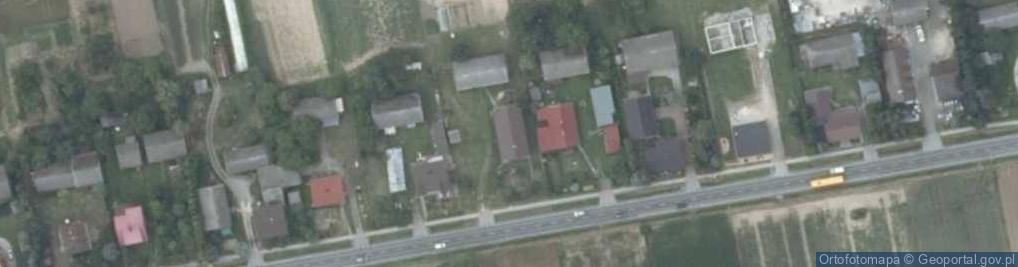 Zdjęcie satelitarne Hebdów ul.
