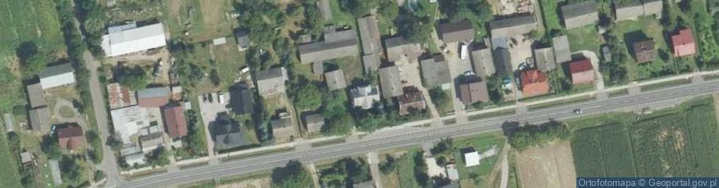Zdjęcie satelitarne Hebdów ul.