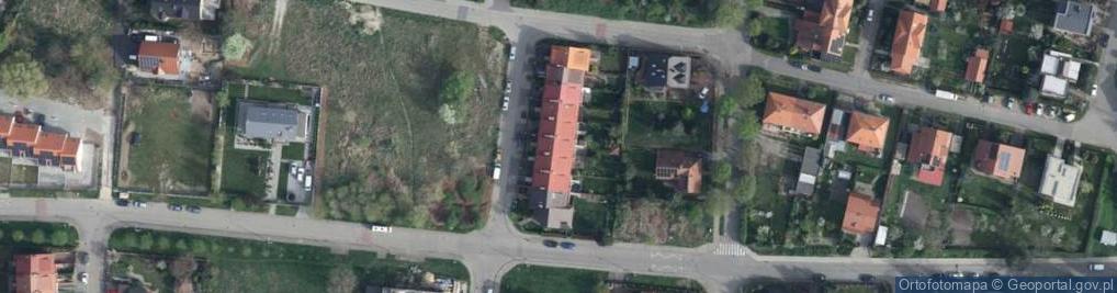 Zdjęcie satelitarne Henryka Brodatego ul.