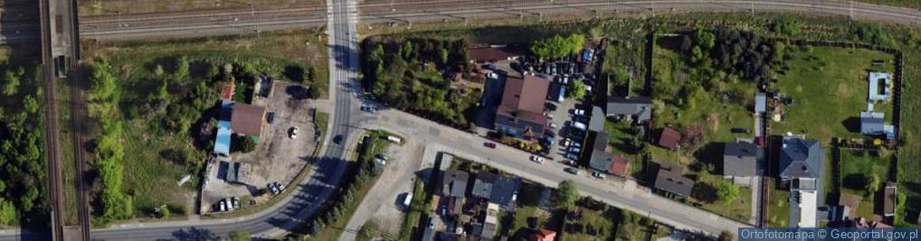 Zdjęcie satelitarne Henrykowska ul.