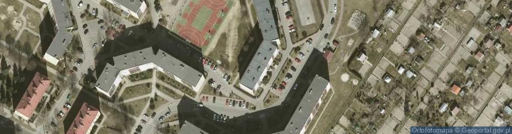 Zdjęcie satelitarne Hirszfelda Ludwika ul.