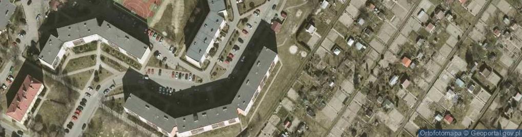 Zdjęcie satelitarne Hirszfelda Ludwika ul.