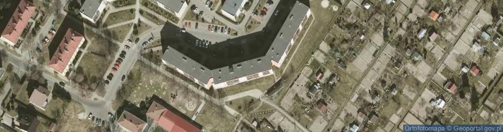 Zdjęcie satelitarne Hirszfelda Ludwika ul.