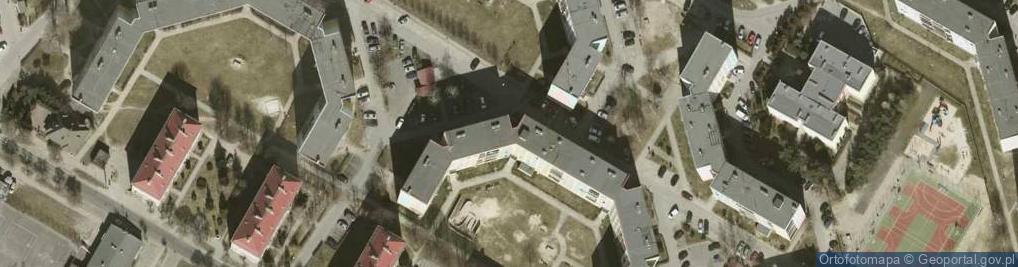 Zdjęcie satelitarne Hirszfelda Ludwika ul.