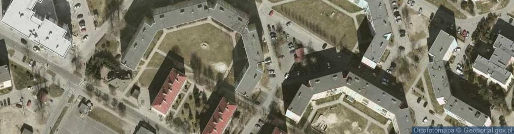 Zdjęcie satelitarne Hirszfelda Ludwika ul.