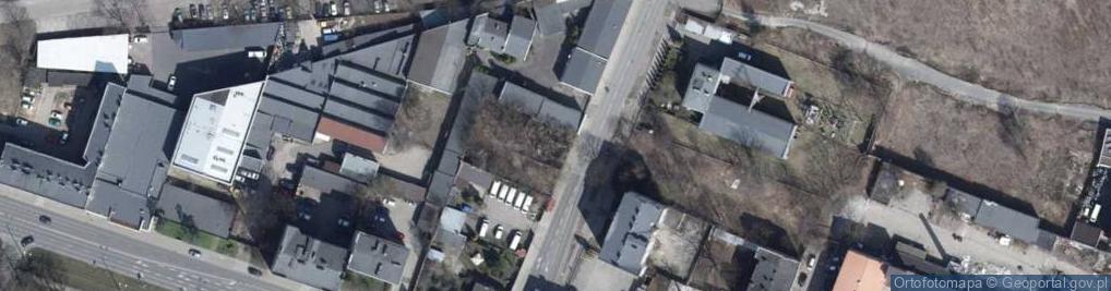 Zdjęcie satelitarne Hipoteczna ul.