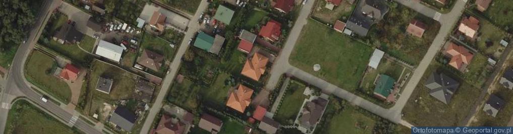 Zdjęcie satelitarne Hiacyntowa ul.