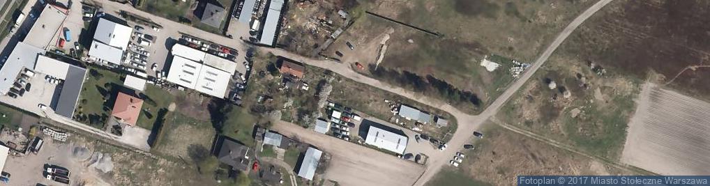 Zdjęcie satelitarne Hipotezy ul.