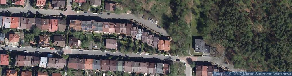 Zdjęcie satelitarne Hiacyntowa ul.