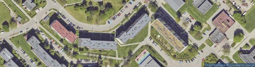 Zdjęcie satelitarne Hlonda Augusta, ks. kard. Prymasa ul.