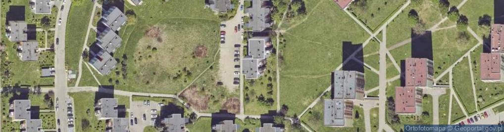 Zdjęcie satelitarne Hlonda Augusta, ks. kard. Prymasa ul.