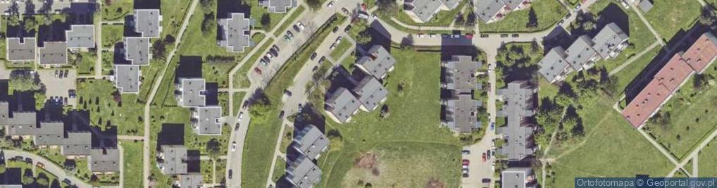 Zdjęcie satelitarne Hlonda Augusta, ks. kard. Prymasa ul.