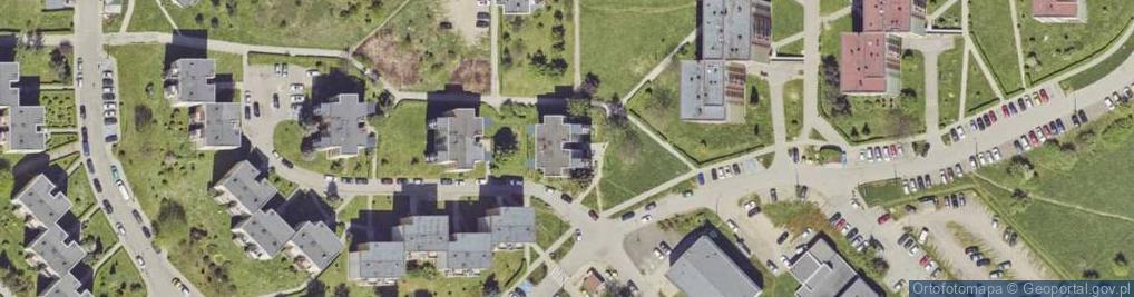 Zdjęcie satelitarne Hlonda Augusta, ks. kard. Prymasa ul.