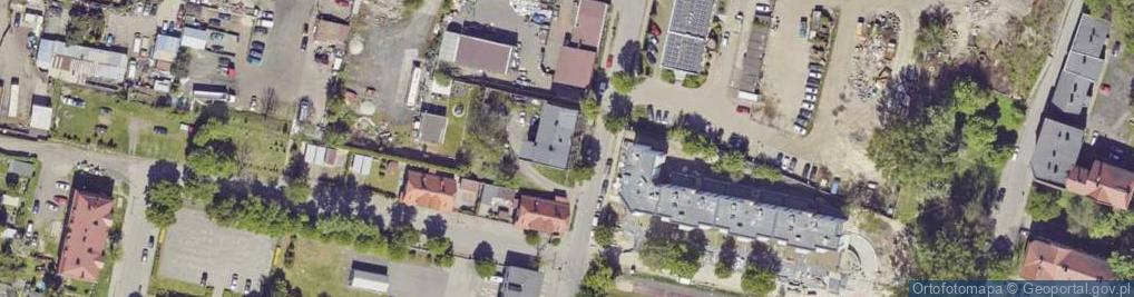 Zdjęcie satelitarne Hlonda Augusta, ks. kard. Prymasa ul.