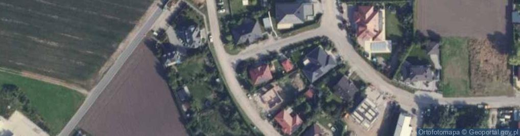Zdjęcie satelitarne Hłaski ul.