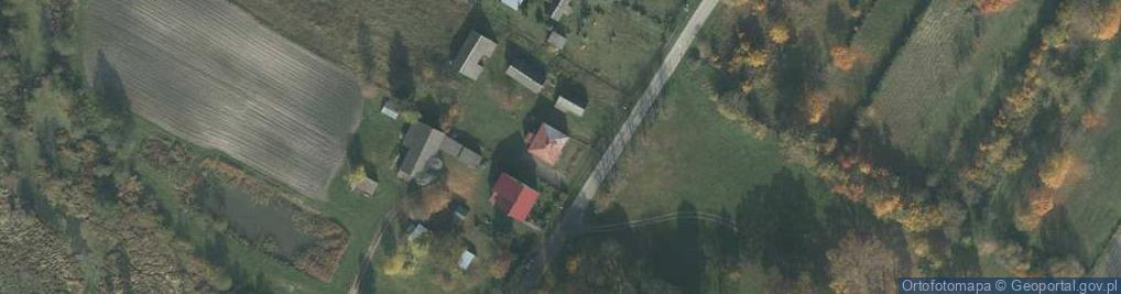 Zdjęcie satelitarne Hniszów ul.