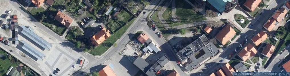 Zdjęcie satelitarne Hotelowa ul.