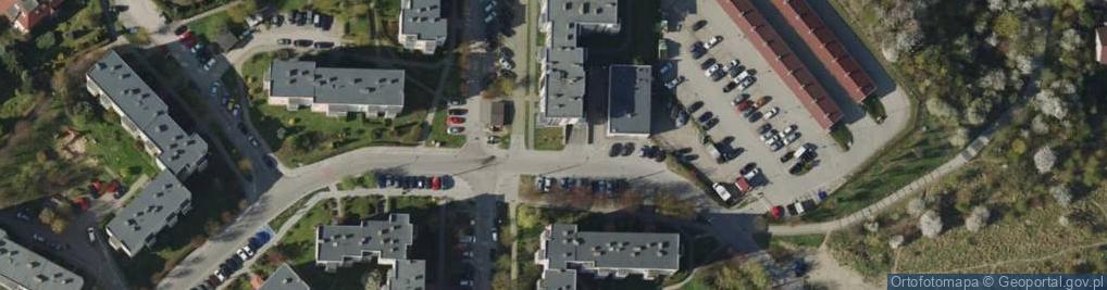 Zdjęcie satelitarne Hoene Emilii ul.