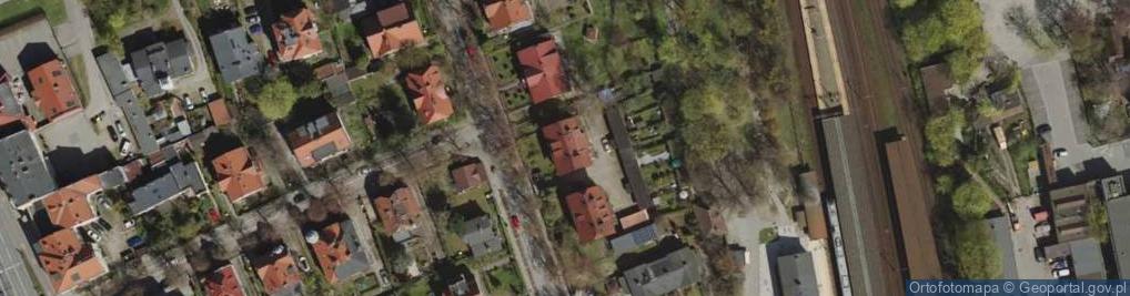 Zdjęcie satelitarne Hołdu Pruskiego ul.
