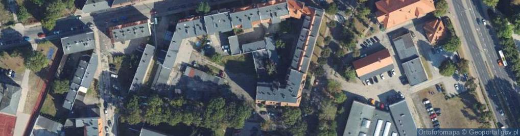 Zdjęcie satelitarne Hoffmanna Alfonsa ul.
