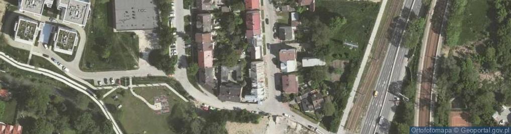Zdjęcie satelitarne Hoffmanowej Klementyny ul.
