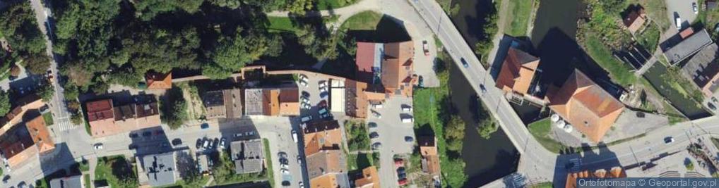 Zdjęcie satelitarne Hoża ul.