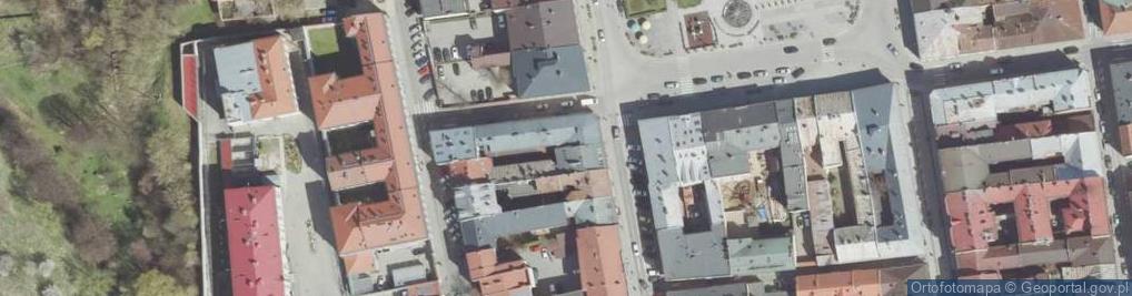 Zdjęcie satelitarne Hoffmanowej Klementyny ul.