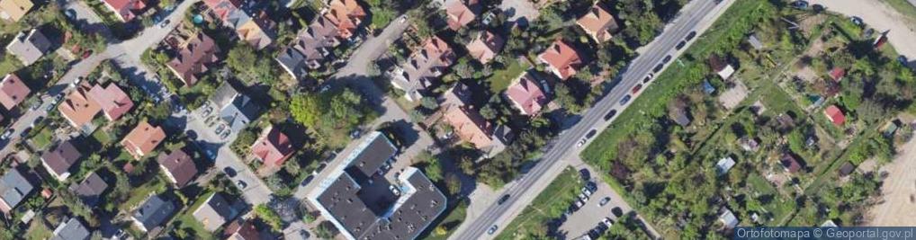 Zdjęcie satelitarne Honorowych Dawców Krwi ul.
