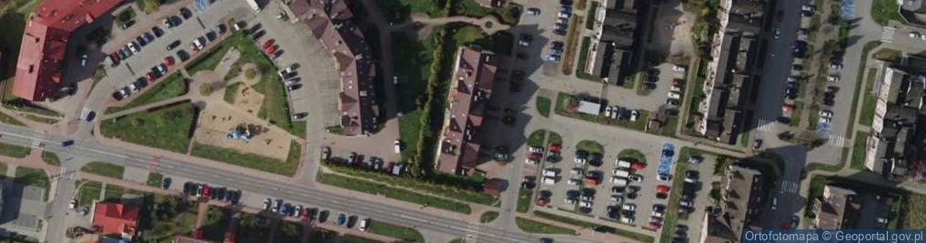 Zdjęcie satelitarne Horsztyńskiego ul.