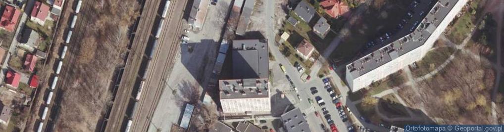 Zdjęcie satelitarne Hoffmanowej Klementyny ul.