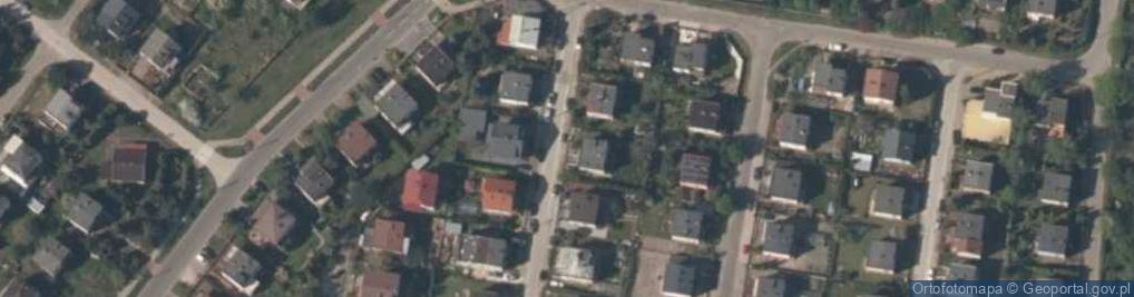 Zdjęcie satelitarne Hortensji ul.