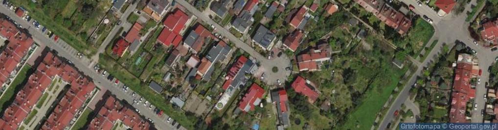 Zdjęcie satelitarne Hodowlana ul.