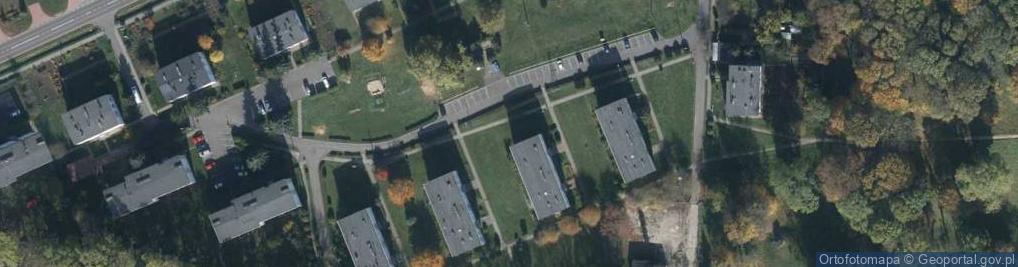 Zdjęcie satelitarne Hrubieszowska ul.