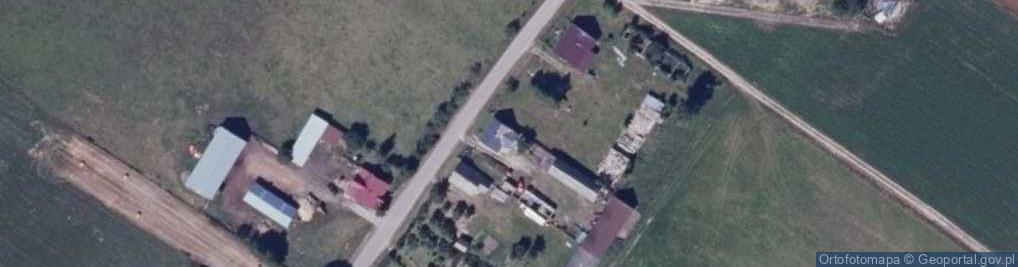 Zdjęcie satelitarne Hruskie ul.