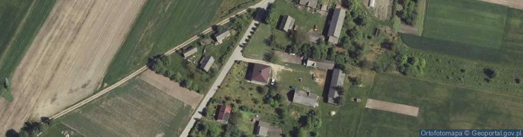 Zdjęcie satelitarne Hruszów ul.