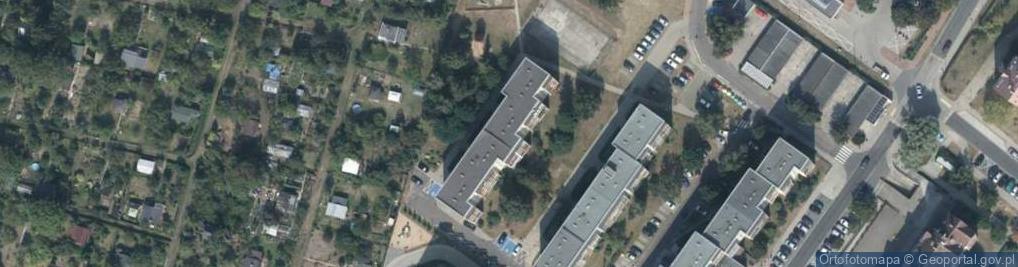 Zdjęcie satelitarne Hrubieszowska ul.