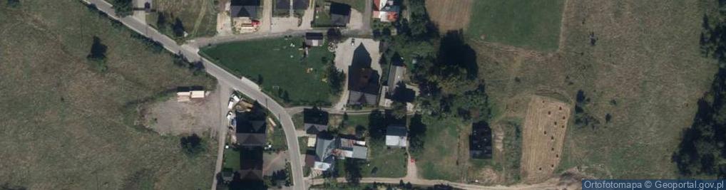 Zdjęcie satelitarne Hrube Wyżne ul.