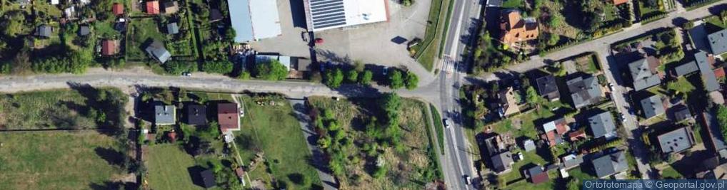 Zdjęcie satelitarne Huculska ul.