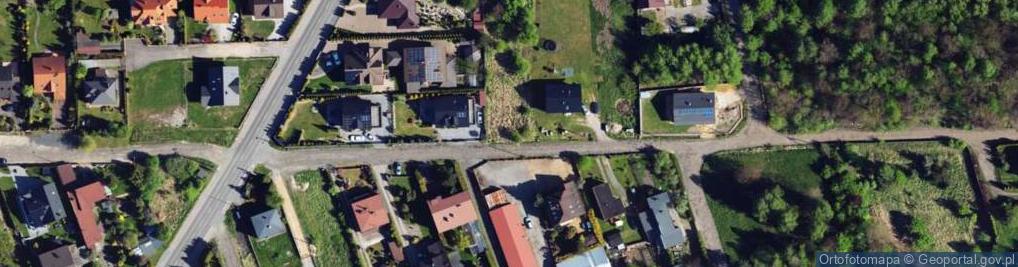 Zdjęcie satelitarne Huculska ul.