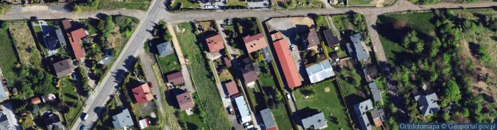 Zdjęcie satelitarne Huculska ul.