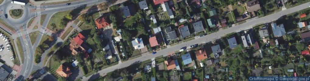 Zdjęcie satelitarne Hubala Henryka, mjr. ul.