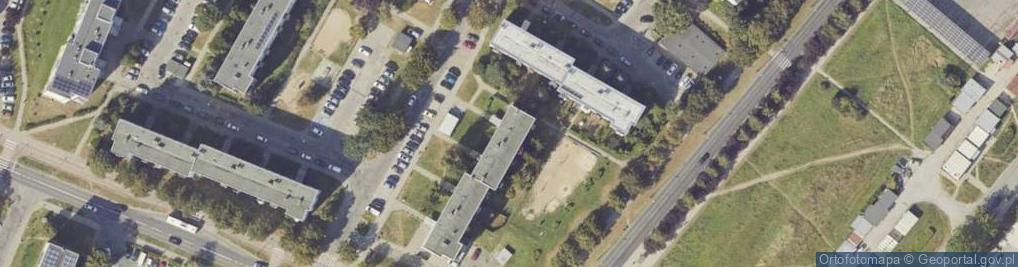 Zdjęcie satelitarne Hubala Henryka, mjr. ul.