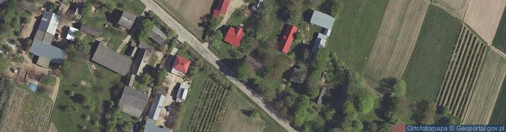 Zdjęcie satelitarne Huta Turobińska ul.