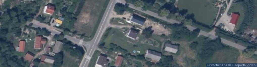 Zdjęcie satelitarne Huta Żuławska ul.